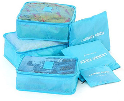 

PackNBuy Cosmetic Pouch(Blue), Sky blue