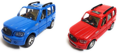 

The Game Begins Combo of Scorpio Car Toys (Blue and Red), Small Size (Set of 2 pieces)(Multicolor)