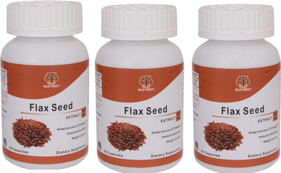 

WILD FOREST FLAX SEED EXTRACT 500 MG--180 CAPSULES(180 No)