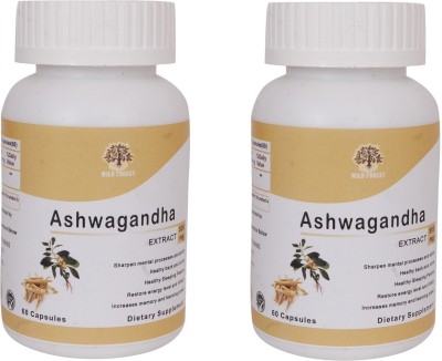 

WILD FOREST ASHWAGANDHA EXTRACT 500 MG--120 CAPSULES(120 No)