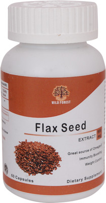 

WILD FOREST FLAX SEED EXTRACT 500 MG(60 No)