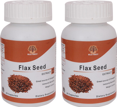 

WILD FOREST FLAX SEED EXTRACT 500 MG--120 CAPSULES(120 No)