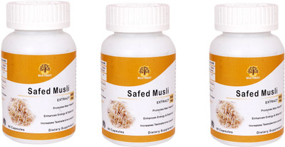 

WILD FOREST SAFED MUSLI EXTRACT 500 MG --180 CAPSULES(180 No)