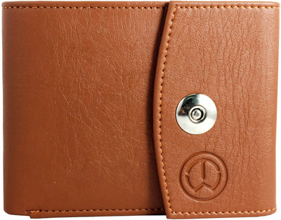 

SA Enterprises Men Tan Artificial Leather Wallet(6 Card Slots)