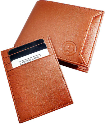 

InW Men Casual Tan Artificial Leather Wallet(3 Card Slots)