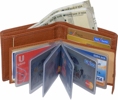 

Bizarre Kraftz Men Casual Tan Artificial Leather Wallet(9 Card Slots)