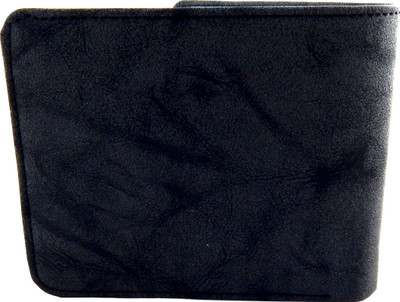 

Orbit Men Black Genuine Leather, Fabric Wallet(7 Card Slots)