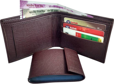 

goodhand Men Brown Artificial Leather Wallet(10 Card Slots)