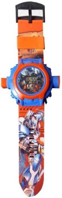 View Kaira Transformer Projector Watch with 24 Cartoon Images Watch  - For Boys & Girls  Price Online
