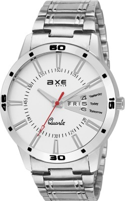 AXE Style Day and date watch DAY AND DATE FUNCTIONING XDD-7005(Plane white) Watch  - For Men   Watches  (AXE Style)