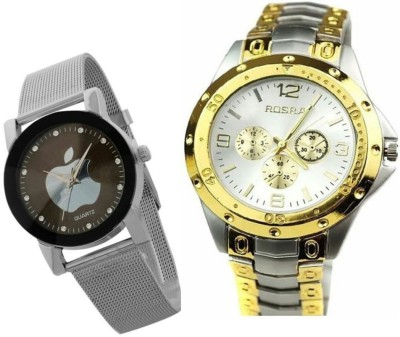 View MANTRA CUT APPLE - ROSRE 40 Watch  - For Couple  Price Online