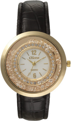

Oleva OPLW-2-BLACK OPLW-2-BLACK Watch - For Women