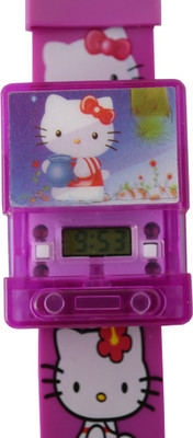 

VITREND (R-TM) Hello Kitty-01 Dancing Musical Light New Generation ( sent as per available colour) Fashion Watch - For Boys & Girls