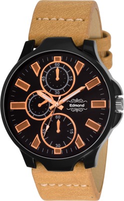 EDMOND HIGH QUALITY ANALOG WATCH FOR MEN IN BLACK ED -019 EDMOND 019 BK Watch  - For Men   Watches  (EDMOND)
