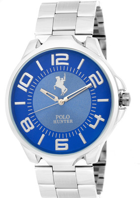 Price History of POLO HUNTER Bule Chain Knight Rider Watch For Men from Flipkart 2 32527867