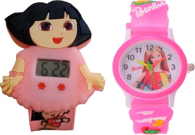 SS Traders Cute Kids Seven Lights with Seven colours - Multicolour Watch - Good gifting Item 89099 Watch  - For Boys & Girls   Watches  (SS Traders)