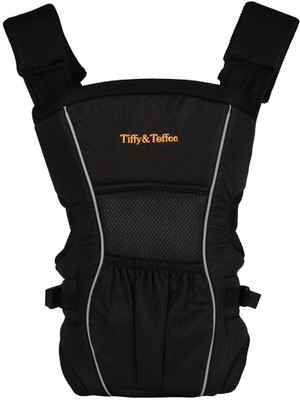 

Tiffy & Toffee Comfy Baby Carriers Baby Carrier(Black, Front carry facing out)