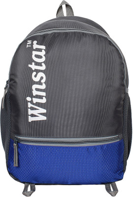 

Winstar Blue Backpack 20 L Backpack(Blue, Grey)