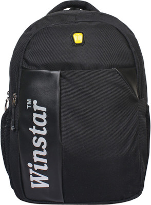 

Winstar Black Backpack 20 L Backpack(Black)