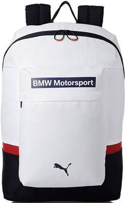 

Puma BMW MOTORSPORT BACKPACK 25 L Laptop Backpack(White)