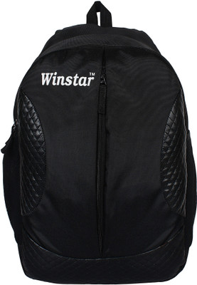 

Winstar Black Backpack 20 L Backpack(Black)