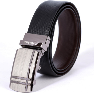 

AARSHE Men Casual, Formal Black, Brown Genuine Leather Reversible Belt