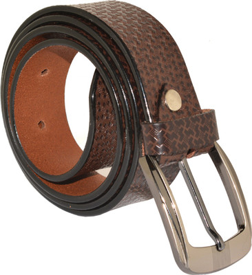 

LOOPA Men Formal Brown Artificial Leather Belt