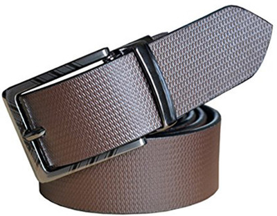 

LOOPA Men Formal Brown Artificial Leather Belt