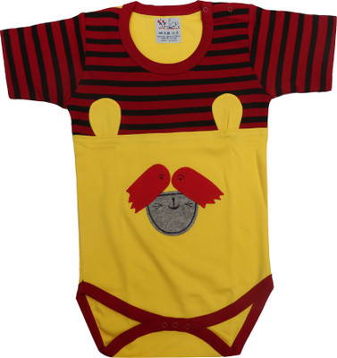 KABOOS Baby Boys & Baby Girls Multicolor Bodysuit