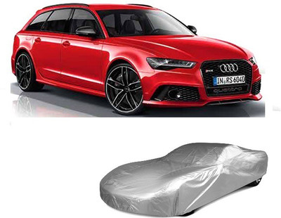 CREEPER Car Cover For Audi RS6 (Without Mirror Pockets)(Silver)