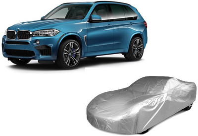 FALCON Car Cover For BMW X5 (Without Mirror Pockets)(Silver)