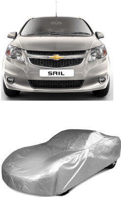 Tip Top Sales Car Cover For Chevrolet Sail(Silver)