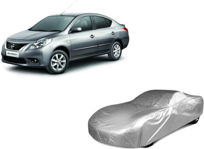 Tip Top Sales Car Cover For Nissan Sunny(Silver)