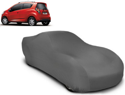 ACCESSOREEZ Car Cover For Chevrolet Beat (Without Mirror Pockets)(Grey)