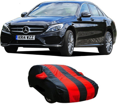 CREEPER Car Cover For Mercedes Benz C-Class (With Mirror Pockets)(Red, Blue)