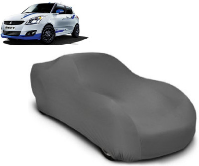 Auto Wheel Garage Car Cover For Maruti Suzuki Swift (Without Mirror Pockets)(Grey)