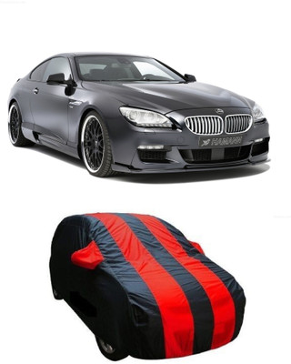 Starling Car Cover For BMW 6 Series (With Mirror Pockets)(Red, Black)