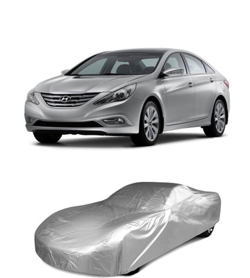 Tip Top Sales Car Cover For Hyundai Sonata Fluidic(Silver)