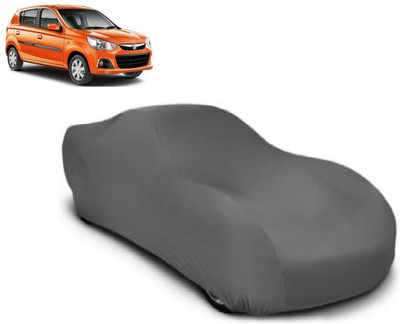 BrandTrendz Car Cover For Maruti Suzuki Alto K10 (With Mirror Pockets)(Grey)