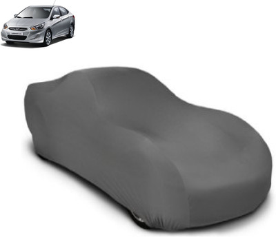 Tip Top Sales Car Cover For Hyundai Verna(Grey)