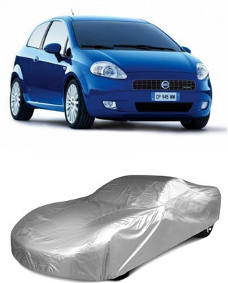 Z Tech Car Cover For Fiat Grand Punto (Without Mirror Pockets)(Grey)