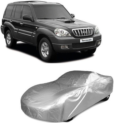 Tip Top Sales Car Cover For Hyundai Terracan (Without Mirror Pockets)(Silver)