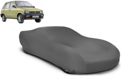 AutoKart Car Cover For Maruti Suzuki 800 (With Mirror Pockets)(Grey)