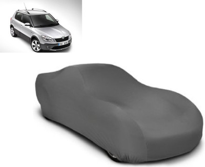 AutoKart Car Cover For Skoda Fabia(Grey)
