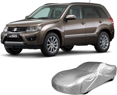 SUSHITO Car Cover For Maruti Suzuki Grand Vitara(Silver)