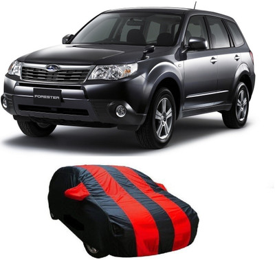 Z Tech Car Cover For Subaru Forester (Without Mirror Pockets)(Black, Red)