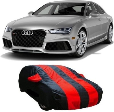 CAr Cover Car Cover For Audi RS7 (With Mirror Pockets)(Blue, Black)