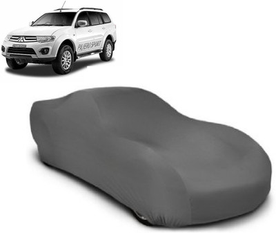 Auto Wheel Garage Car Cover For Mitsubishi Pajero Sport (Without Mirror Pockets)(Grey)
