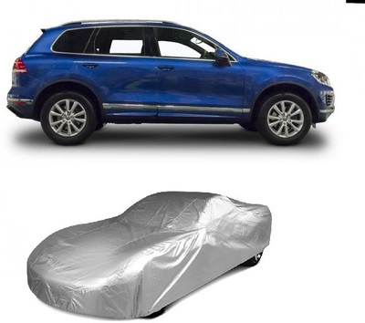 AutoKart Car Cover For Volkswagen Touareg (Without Mirror Pockets)(Silver)