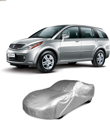 Bombax Car Cover For Tata Aria (Without Mirror Pockets)(Grey)